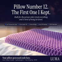 Almohada Honeycomb — Luma